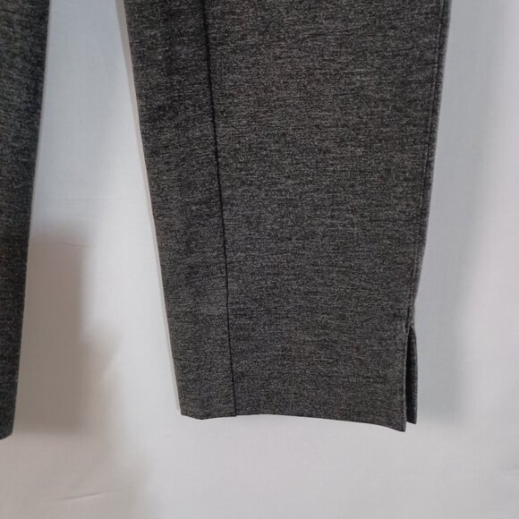 J. Jill Ponte Slim Leg Pants Gray Women’s Size S Stretch Comfort Trousers - Picture 7 of 8